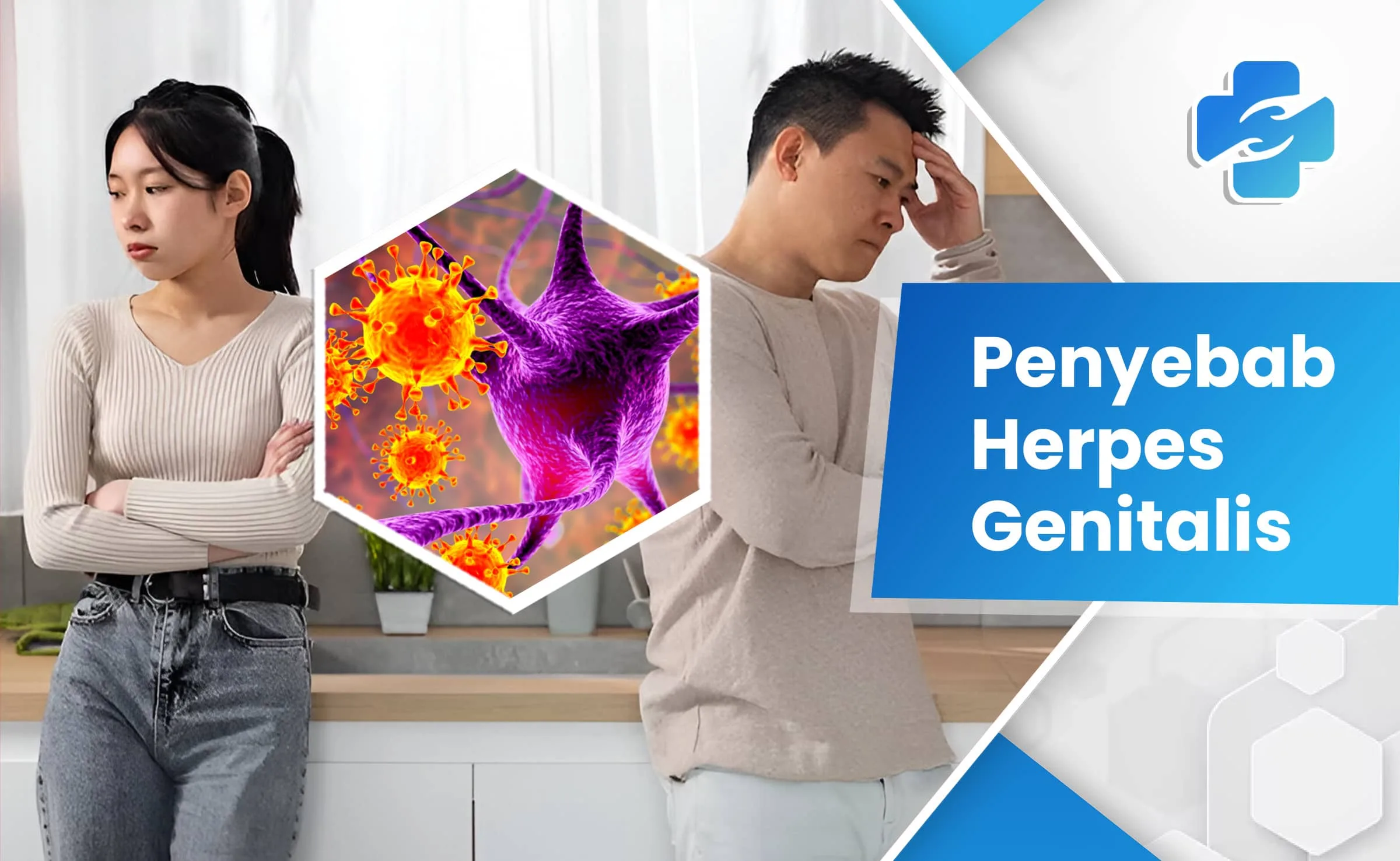 penyebab herpes genitalis 1